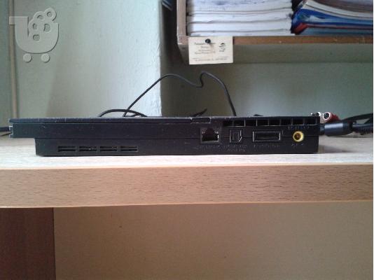 PoulaTo: πωλειται play station 2 slim μαυρο + ενα τηλεχειριστηριο